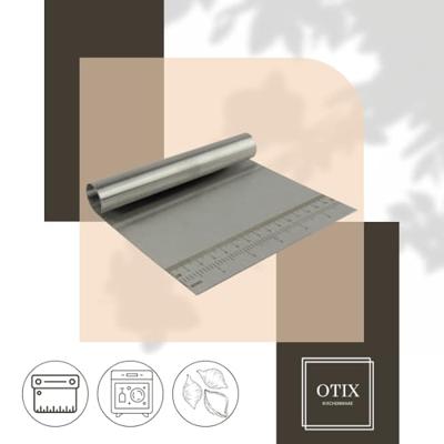 OTIX Deegschraper Deegsnijder RVS Deegsteker Schraper Pasta Snijder... OTIX Deegschraper Deegsnijder RVS Deegsteker Schraper Pasta Snijder...