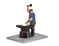 Viessmann Modelltechnik 1514 H0 Smid met gloeiend ijzer (bewegende hamer) figuren Geverfd - thumbnail