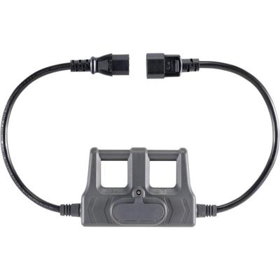 VOLTCRAFT CAA-1L 10 Meetadapter Apparaatstekker, male C14 - Apparaatstekker, female C13 10A Donkergrijs VOLTCRAFT CAA-1L 10 Meetadapter Apparaatstekker, male C14 - Apparaatstekker, female C13 10A Donkergrijs