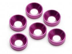 Cone washer 7x3x2mm (6pcs)