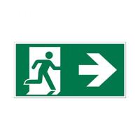 Bord 15 x 30 cm Vluchtweg Bord Draba Pickup - Pickup - thumbnail