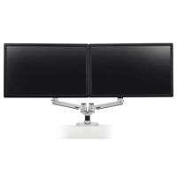 Ergotron LX Dual Arm Side by Side Desk Mount Monitor-tafelbeugel Aantal monteerbare displays: 2 Display(s) 38,1 cm (15) - 68,6 cm (27) Aluminium In hoogte - thumbnail