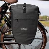 Lynx fietstas enkel tpu 28l zwart waterdicht e-bike hayes - thumbnail