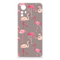 Xiaomi Redmi Note 12S | TPU Hoesje | Flamingo - thumbnail