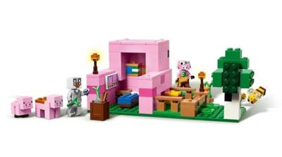 LEGO Minecraft 21268 Knorretjeshuis - Bouwspel voor meisjes vanaf 7 jaar