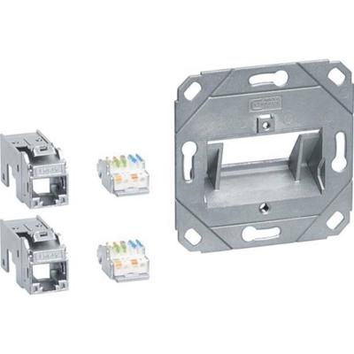 Hager GMKSRJ45C6A2 Kabelgoot Data-aansluitmodule Cat 6 1 stuk(s) Meerdere kleuren Hager GMKSRJ45C6A2 Kabelgoot Data-aansluitmodule Cat 6 1 stuk(s) Meerdere kleuren