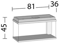 Juwel aquarium Primo 110 met filter zwart Juwel Gebr. de Boon - Gebr de boon - thumbnail