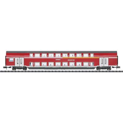MiniTrix Hobby 18055 N dubbeldeksrijtuig 1e/2e klas Van de DB AG MiniTrix Hobby 18055 N dubbeldeksrijtuig 1e/2e klas Van de DB AG