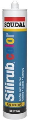 Soudal silirub color | siliconenkit | antraciet ral 7016 | 300 ml - 105831