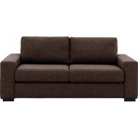 Goossens Bank Lucca bruin, stof, 2,5-zits, stijlvol landelijk - thumbnail