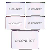 Q-CONNECT stempelkussen, ft 90 x 55 mm, zwart - thumbnail