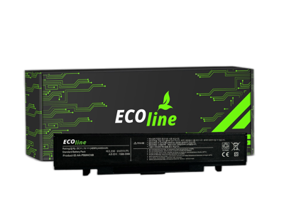 EcoLine - AA-PB9NC6B AA-PB9NS6B Batterij Compatibel Met De Samsung R519 R522 R530 R540 R580 R620 R719 R780 (zwart) / 11.1V 4400mAh