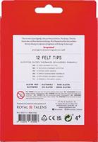 Viltstift bruynzeel kids set 12 kleuren | 6 stuks - thumbnail