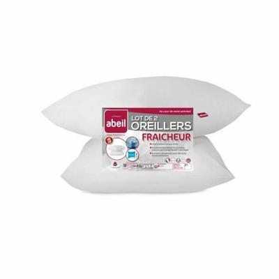 ABEIL Set van 2 Aerelle Cool Night Kussens - 60 x 60 cm - Wit ABEIL Set van 2 Aerelle Cool Night Kussens - 60 x 60 cm - Wit