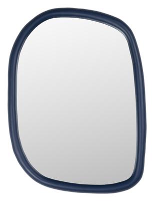 Zuiver Organische Spiegel 'Looks' 70 x 55cm, kleur Blauw