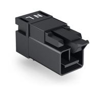 WAGO 890-852/011-000 Netstekker WINSTA MINI Stekker, inbouw horizontaal Totaal aantal polen: 2 16 A Grijs 100 stuk(s) - thumbnail