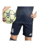Real Madrid Uit Broekje Junior 2025/2026 - Maat 152 - Kleur: Donkerblauw | Soccerfanshop - thumbnail