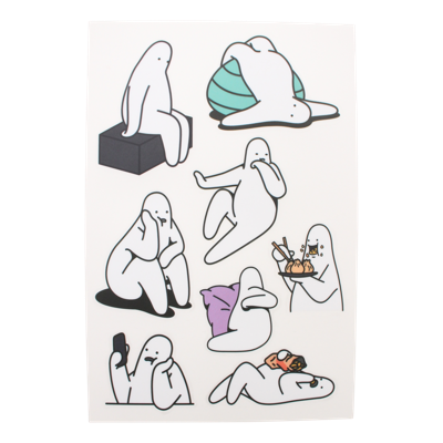 Stickervel - Birthday Cats