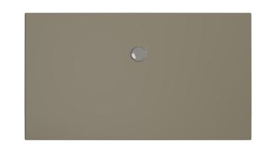 Xenz Flat douchevloer 150x90x4cm rechthoek Acryl Klei 6915-07 Xenz Flat douchevloer 150x90x4cm rechthoek Acryl Klei 6915-07