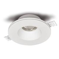 Artdelight Inbouwspot Badu 1 lichts rond Trimless gips - thumbnail