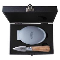 STYLE DE VIE - Laguiole Luxury Line - Oestermes met siliconen beschermer - thumbnail