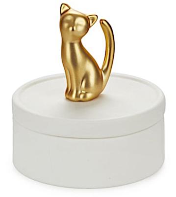 Porseleinen juwelendoosje - Kat Porseleinen juwelendoosje - Kat
