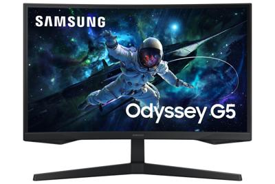 Samsung Odyssey G5 LS27CG552EUXEN Monitor Zwart - thumbnail