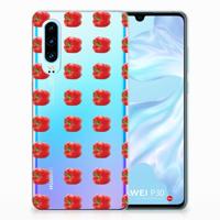 Huawei P30 | Siliconen Case | Paprika Red - thumbnail