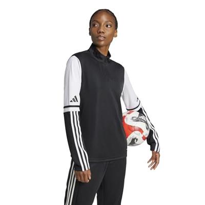 adidas Squadra 25 Trainingstrui 1/4-Zip Dames Zwart Wit