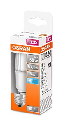 OSRAM HOMELIGHTING 4058075428508 LED-lamp Energielabel F (A - G) E27 Ballon 8 W = 60 W Koudwit (Ø x h) 40.4 mm x 114 mm 1 stuk(s)