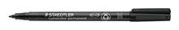 Staedtler Lumocoler 317, OHP-marker, permanent, 1,0 mm, etui van 8 stuks in geassorteerde kleuren - thumbnail