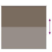 Rolgordijn verduisterend koffie 165x150 cm stofbreedte 161,6 cm - thumbnail