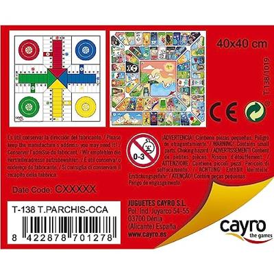 Parchis en Oca Spelbord Cayro 40 x 40 cm