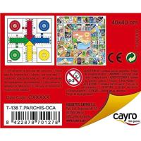 Parchis en Oca Spelbord Cayro 40 x 40 cm - thumbnail