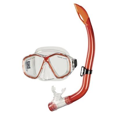 Beco snorkelset Bahia junior rood 8+