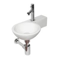 Best Design Class Fonteincombinatie Step inclusief sifon kraan en afvoerplug Rechts 3853060 - thumbnail