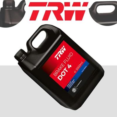 TRW remvloeistof "dot 4" brake fluid. dot4 5 liter - thumbnail