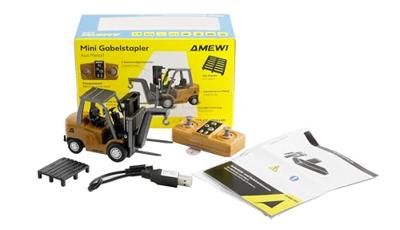 Amewi 22715 AMEWI - Gabelstapler Mini 1 64 RtR LiPo 200mAH 6+ 1:64 Elektro RC functiemodel RTR Amewi 22715 AMEWI - Gabelstapler Mini 1 64 RtR LiPo 200mAH 6+ 1:64 Elektro RC functiemodel RTR