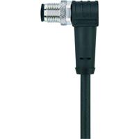 Escha 8046999 Sensor/actuator connector, geassembleerd M12 Aantal polen (sensoren): 8 Stekker, haaks 5.00 m 1 stuk(s) - thumbnail
