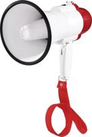 SpeaKa Professional XB-7S Megafoon Met geluiden, Met draagriem - thumbnail