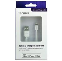 Targus ACC96101EU Lightning naar USB Oplaadkabel - 1 m - thumbnail