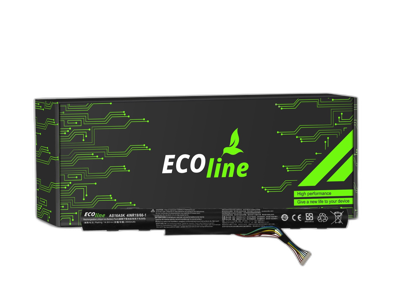 EcoLine - AS16A5K Batterij Compatibel Met De Acer Aspire E15 E5-553 E5-553G E5-575 E5-575G F15 F5-573 F5-573G / 14.6V 2600mAh
