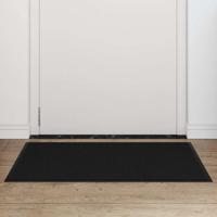 Deurmat 60x90 cm zwart - thumbnail