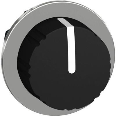 Schneider Electric ZB4FD59 ZB4FD59 Plat, Terugstelbaar (Ø) 30.5 mm Chroom, Zwart 1 stuk(s)