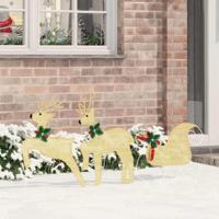 LED Rendieren 3 pcs Warmwit Stof - thumbnail