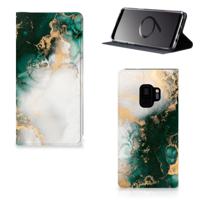 Standcase voor Samsung Galaxy S9 Marmer Groen - thumbnail