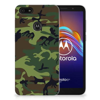 Motorola Moto E6 Play TPU bumper Army Dark Motorola Moto E6 Play TPU bumper Army Dark