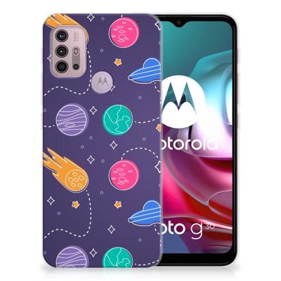 Motorola Moto G30 | G10 | Sillicone Back Cover | Space