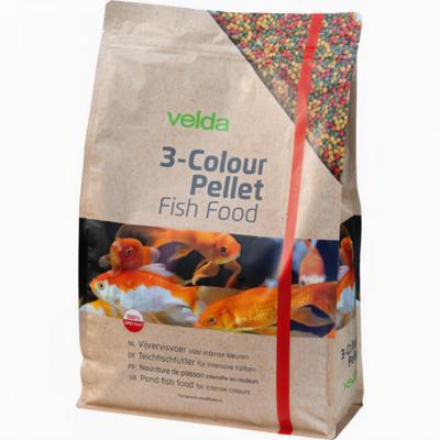 Velda 3-colour pellet food 5000 ml Velda 3-colour pellet food 5000 ml