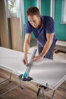 Wolfcraft T-rail | Met parallelsnijder | 1 stuk - 4008000 - thumbnail